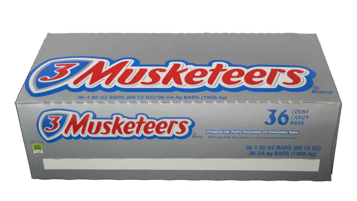 3 Musketeers Candy Bars - CandyFavorites