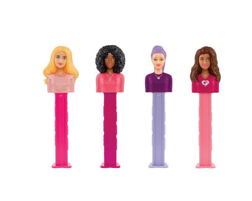 Barbie バービー PEZ　ペッツ　ジャイアントペッツ　2009年 Barbie Pez Dispensers - 12 / Box – Candy Favorites