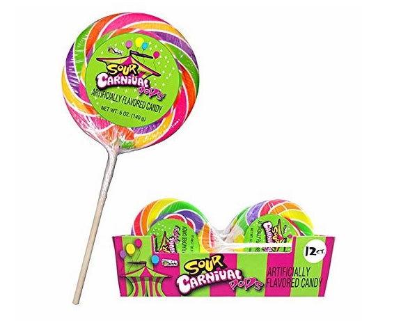 Bee Sour Carnival Apple Pops - CandyFavorites