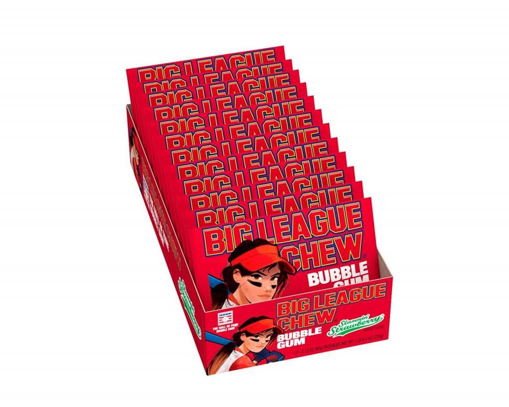 Big League Chew Slammin' Strawberry - CandyFavorites