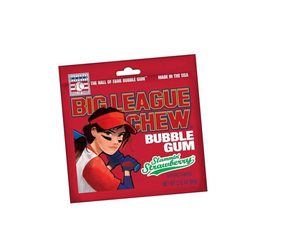 Big League Chew Slammin' Strawberry - CandyFavorites