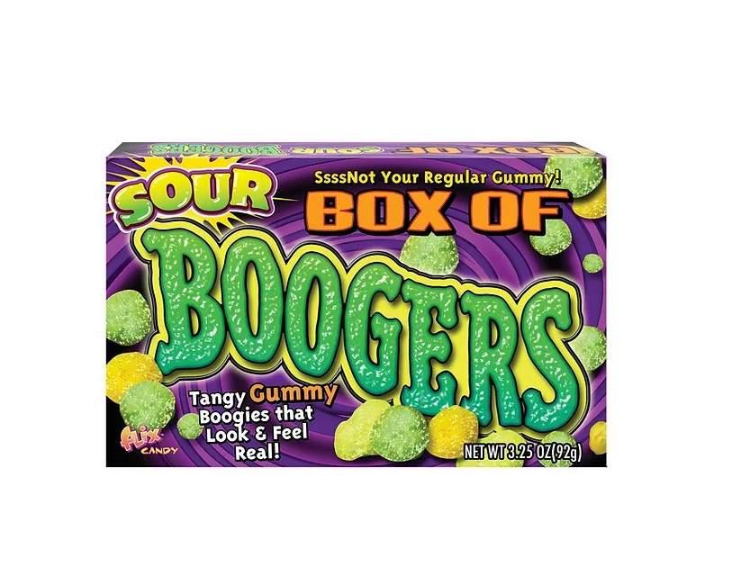 Box of Boogers Theater Box - CandyFavorites