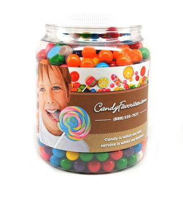 Bubble Gum Balls Candy Jar - CandyFavorites