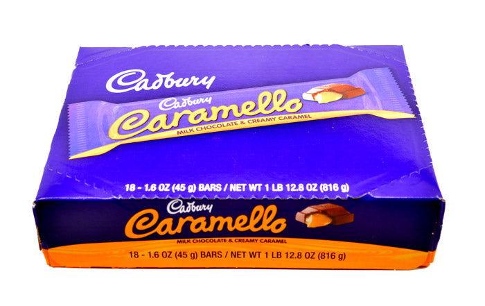 Cadbury Caramello Milk Chocolate & Creamy Caramel Bars - CandyFavorites