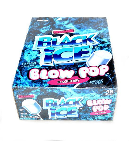 Charms Black Ice Blow Pops - CandyFavorites