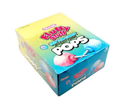Charms Fluffy Stuff Cotton Candy Lollipop - CandyFavorites