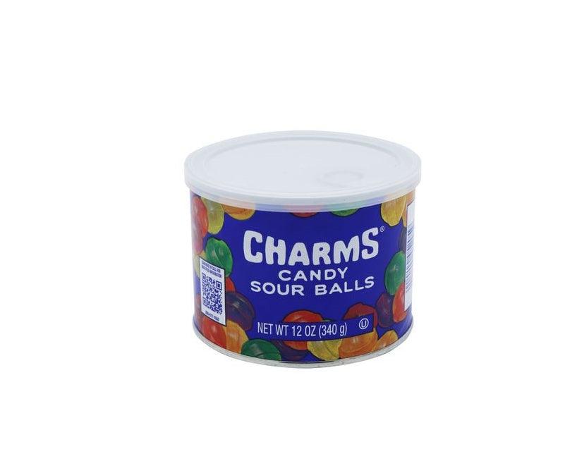 Charms Sour Balls Retro Tin - 6 / Case