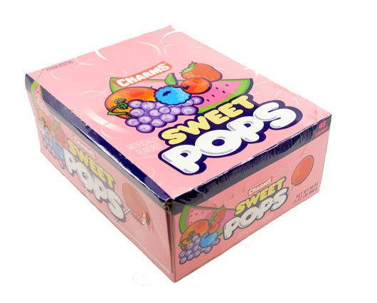 Charms Sweet Pops Assorted 48 Count, Flat Lollipops In Fruit Flavors, Kosher - Foto 8