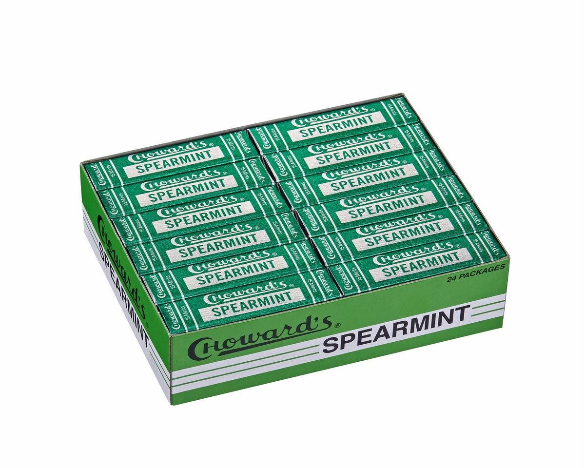 Chowards Spearmint Mints - 24 / Box – Candy Favorites