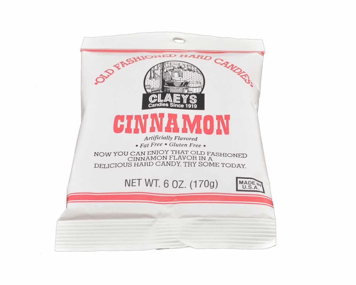 Claeys Cinnamon Old Fashioned Hard Candy - 24 Pack Of 6oz Bags - FREE SHIPPING