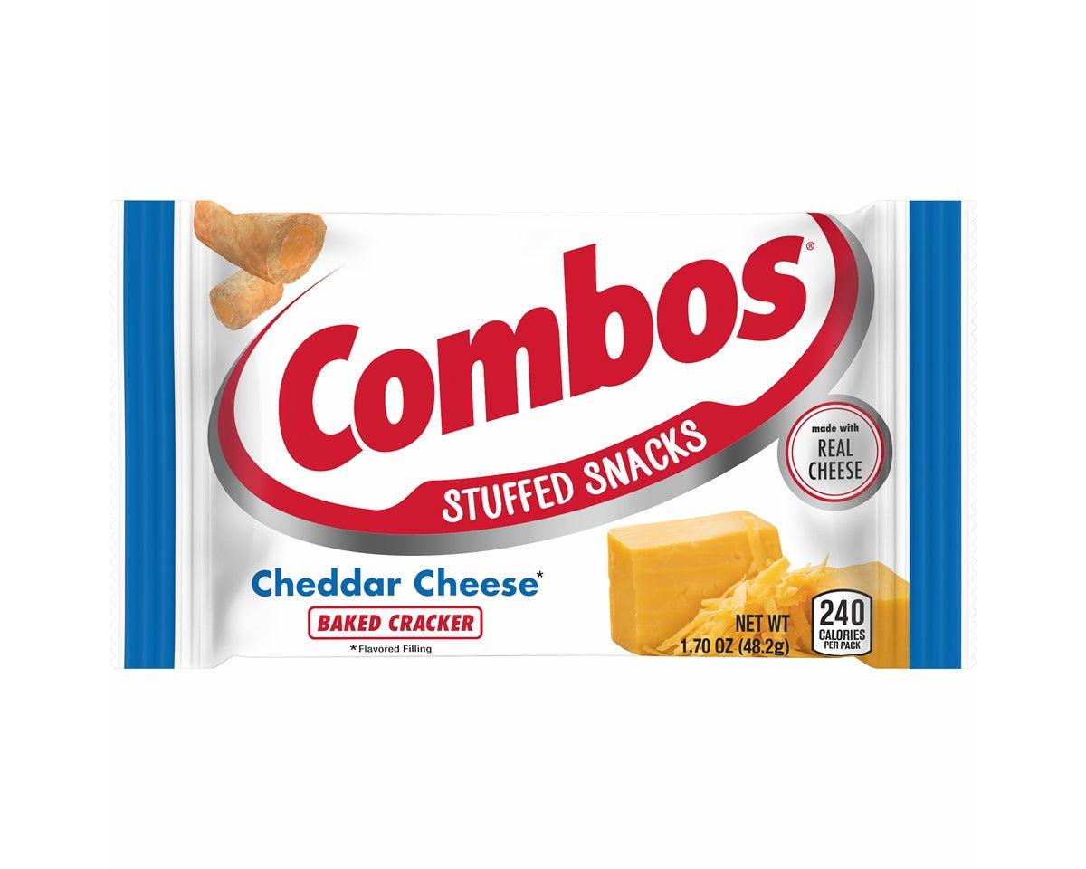 Combos Cheddar Cheese Baked Cracker Bags - CandyFavorites