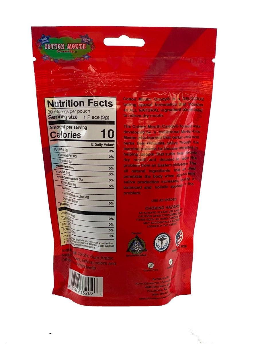 Cotton Mouth Candy Sour Mix 3.3 oz. Bags 6 / Box Candy Favorites