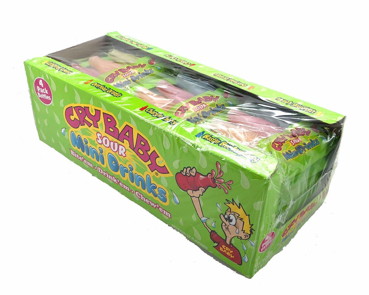 Cry Baby Sour Mini Drinks 4 Packs - CandyFavorites