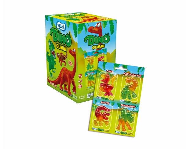 Dino Gummi 1.55 oz. 4 Pack Sheets - 18 / Box – Candy Favorites