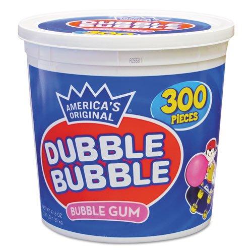 Dubble Bubble Bubble Gum 300 Piece Tub - CandyFavorites