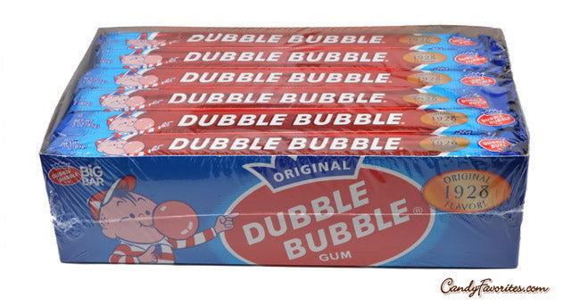Dubble Bubble Bubble Gum Big Bar - CandyFavorites