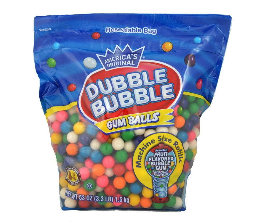 Dubble Bubble Gumball 53 oz. Bag - CandyFavorites