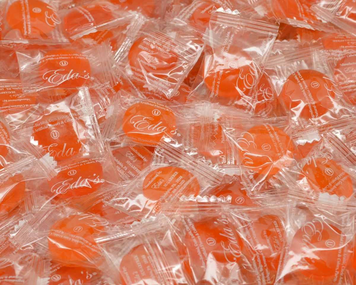 Eda's Sugar Free Wrapped Butterscotch Bulk Candy - CandyFavorites