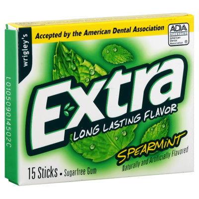 Extra Sugarfree Spearmint Gum Slim Pack - CandyFavorites
