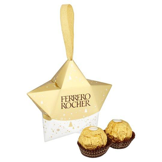 Grand Ferrero Rocher Christmas 3 Piece Stars | Net Weight 1.3 oz