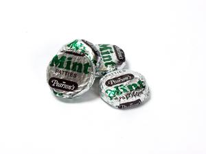 Foil Mint Patties "Select Label" Peg Bags - CandyFavorites