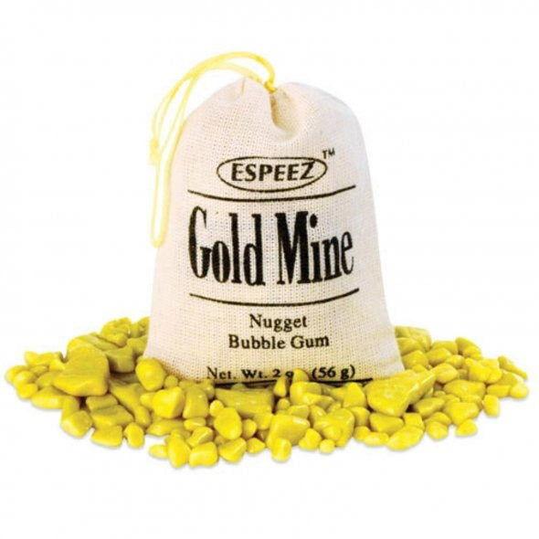 Gold Mine Nugget Bubble Gum - CandyFavorites