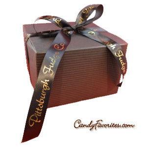 Gourmet Plain Chocolate Fudge 1 lb - CandyFavorites