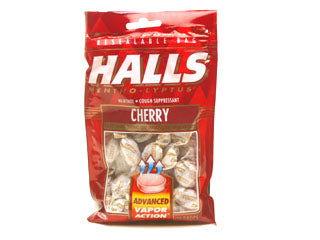 Halls Cherry Cough Drop Bags - CandyFavorites