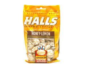 Halls Honey Lemon Cough Drop Bags - CandyFavorites