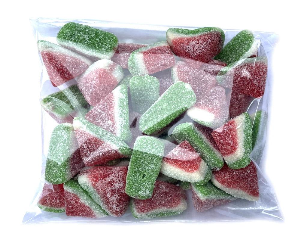 Hand-Packed Gummi Watermelon Slices Flat Bags - CandyFavorites