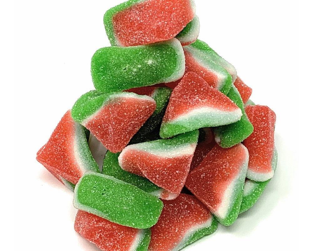 Hand-Packed Gummi Watermelon Slices Flat Bags - CandyFavorites