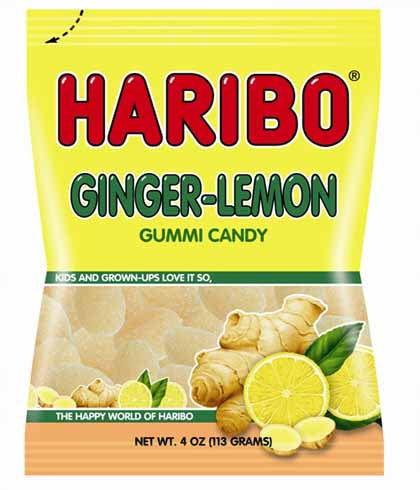Haribo Ginger Lemon Gummi Candy Bags - CandyFavorites