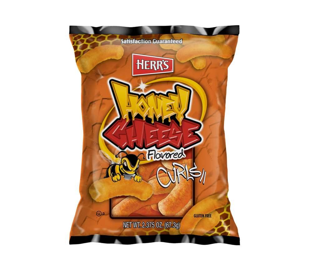 Herr’s Honey Cheese Curls Bag - CandyFavorites