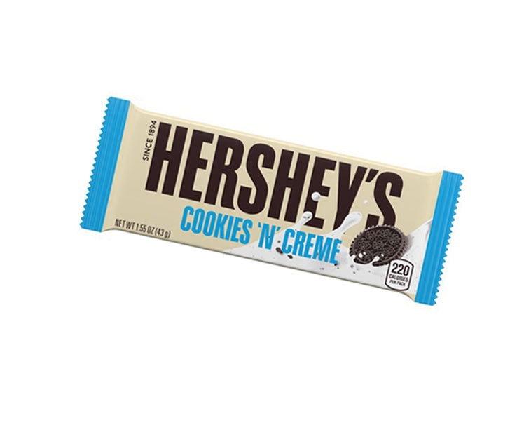 Hershey's Cookies 'n' Creme 1.55 oz. Bars - 36 / Box