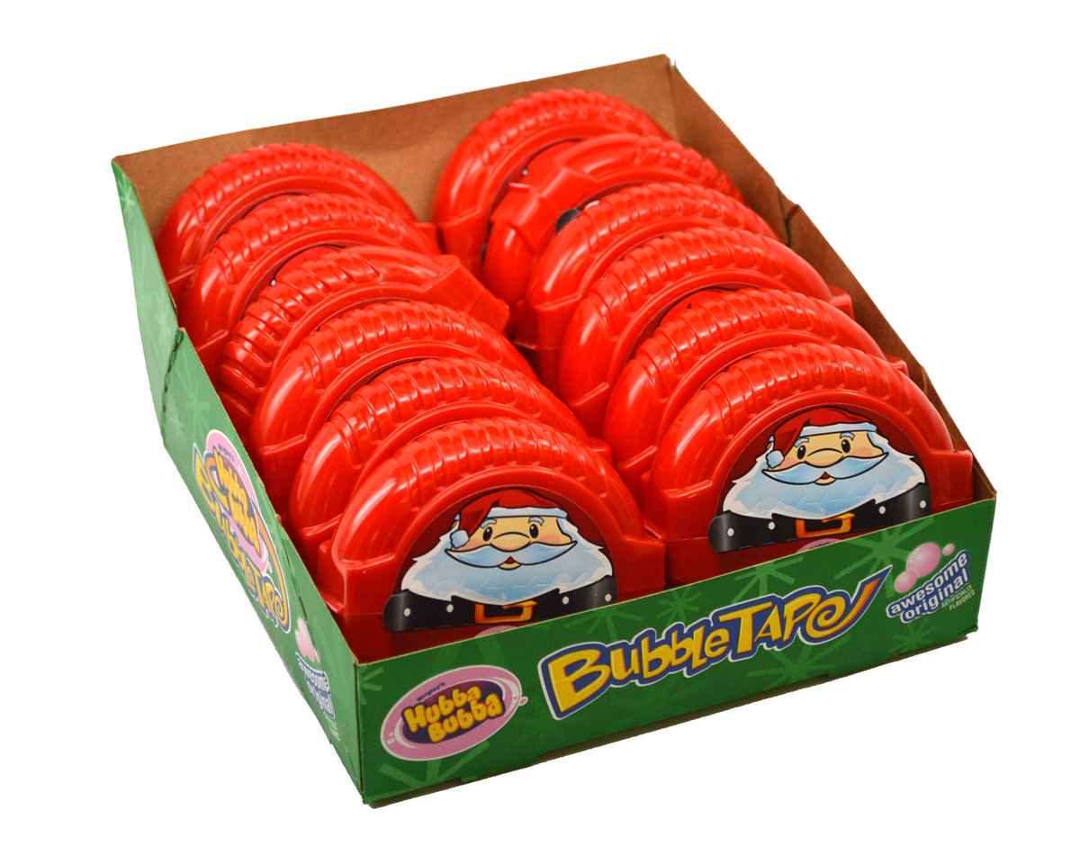 Hubba Bubba Christmas Bubble Tape Gum Rolls - CandyFavorites