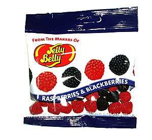 Jelly Belly Raspberries & Blackberries Gummies Bags - CandyFavorites