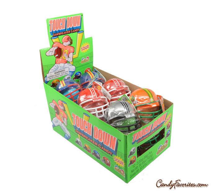 Kidsmania Touchdown Sour Jawbreakers Candy - 12 / Box – Candy