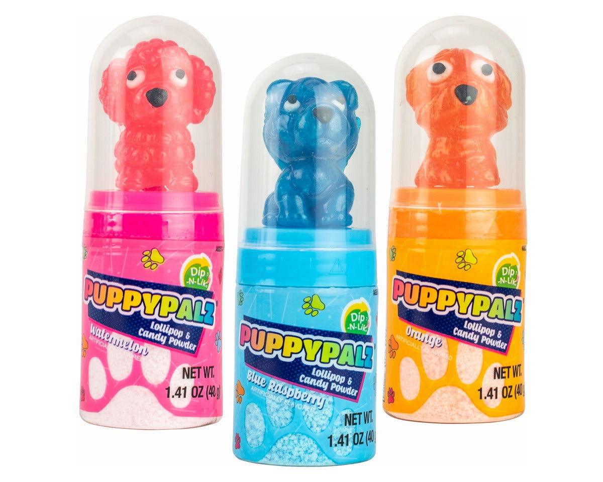 ★新品未開封★バドワイザー BUD POP バドポップ 仔犬タイプ TAKARA Koko's Dip n Lik Puppy Palz 1.41 oz. Lollipop & Candy Powder - 12