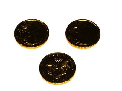 Large Foil Wrapped Chocolate Coins - CandyFavorites