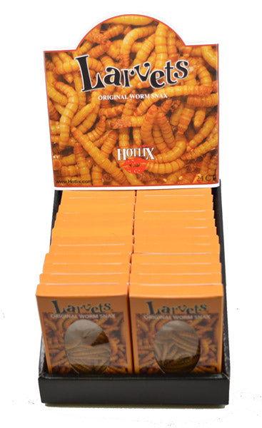 Larvet Cheddar Cheese Worm Snacks - CandyFavorites