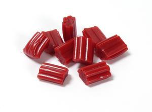 Licorice Bites Red Cherry 6 Ounce Peg Bags - 8 / Box – Candy Favorites