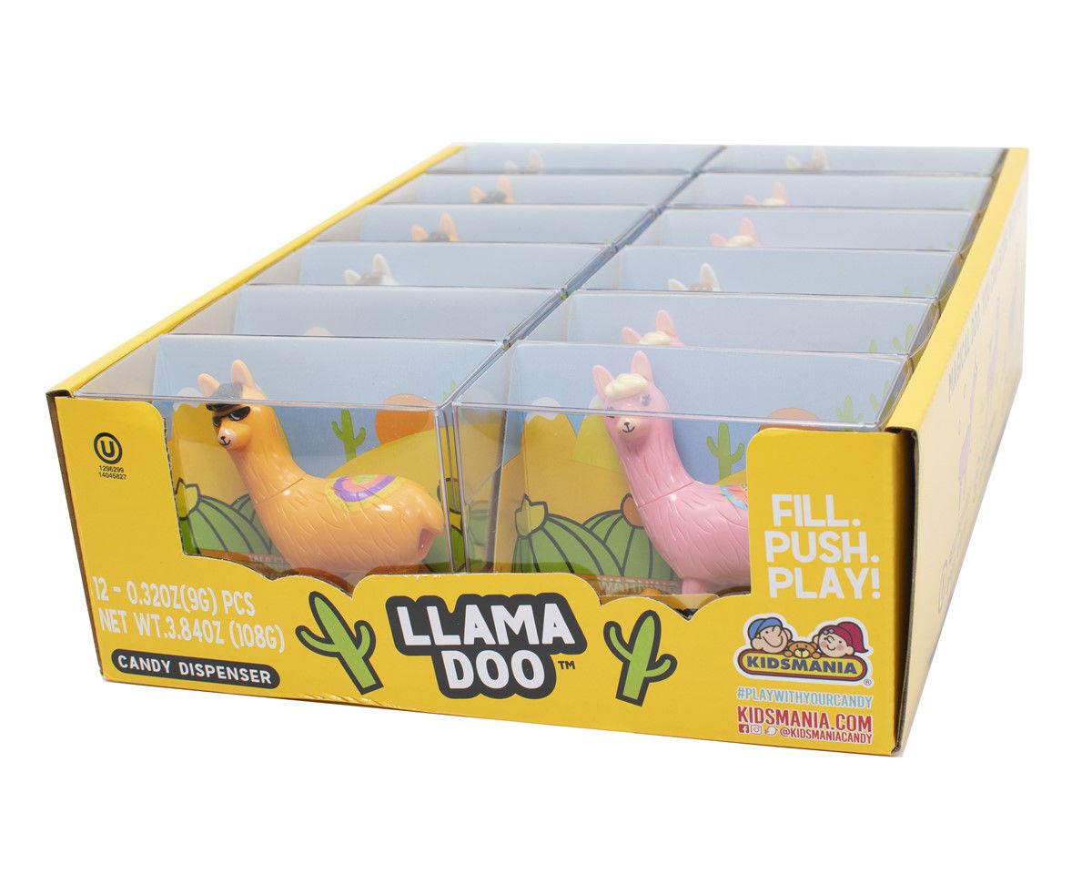 Kidsmania 3.84 oz. Llama Doo Candy Dispensers - 12 / Box – Candy