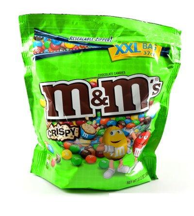 M&Ms® Crispy XXL Bag - 1 Unit – Candy Favorites