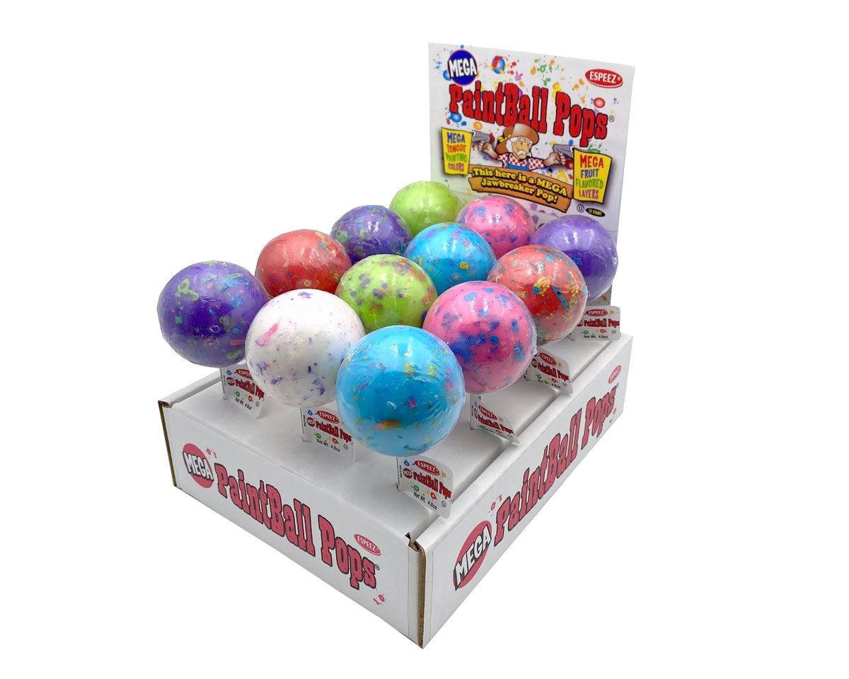 国内外の人気集結！ / 12 – Lollipops oz. 4.6 Ball Paint Mega Espeez Box Candy – 家具・インテリア