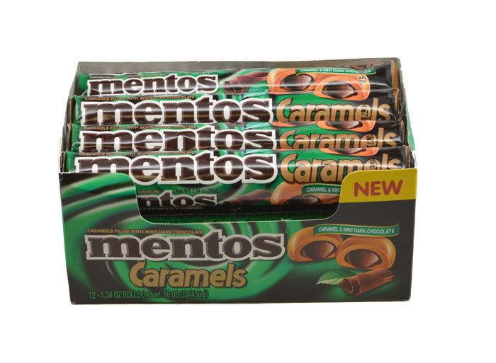 Mentos Caramels Mint Dark Chocolate - 12 / Box – Candy Favorites