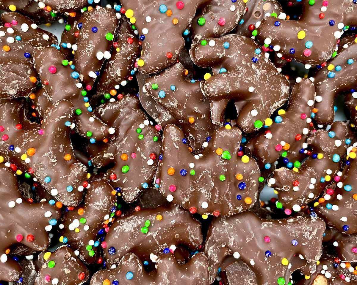 Milk Chocolate Covered Animal Crackers - CandyFavorites