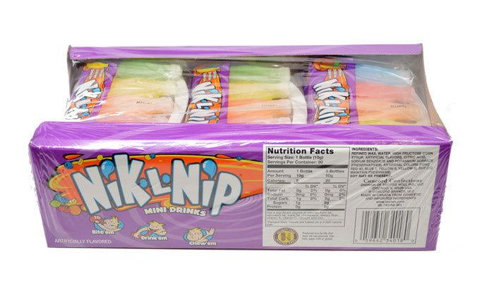 Nik L Nips Wax Bottles - CandyFavorites