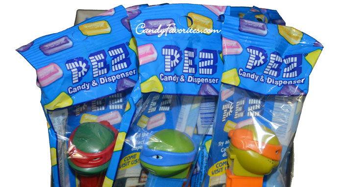 Teenage Mutant Ninja Turtles Pez Dispensers - 12 / Box – Candy