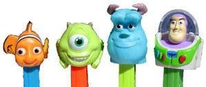 Pixar Assortment Pez Dispensers - CandyFavorites