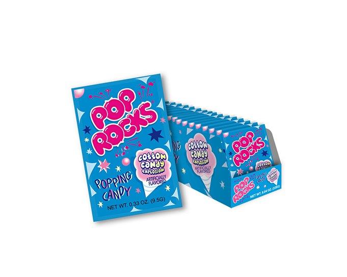 Pop Rocks Cotton Candy - 24 / Box - CandyFavorites